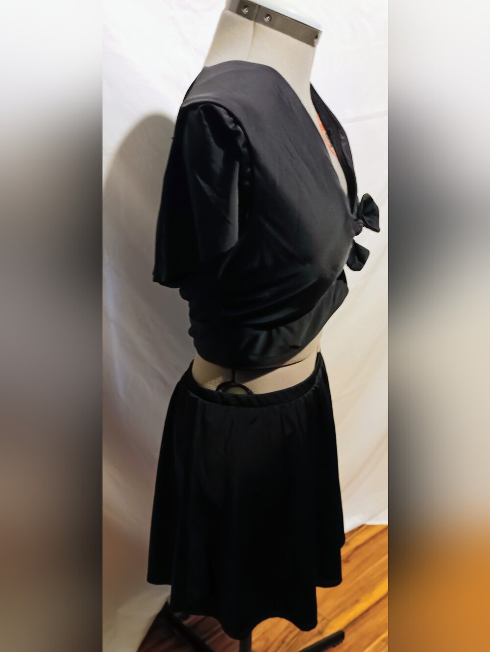 🥬Torrid Black Two-Piece Swim Set – Size 3 - Picture 3 of 8